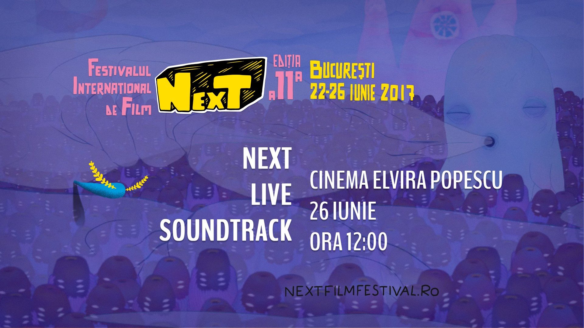 NexT International Film Festival în direct la HipPie Radio One